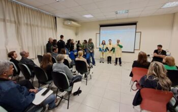 Café dos Doadores no auditório da Casa de Apoio Vovó Gertrudes