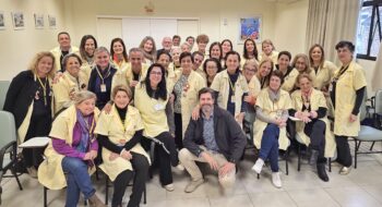 Reunião mensal de agosto com palestrante Evandro