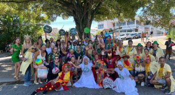 Bailinho de carnaval no hospital infantil