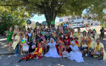 Bailinho de carnaval no hospital infantil